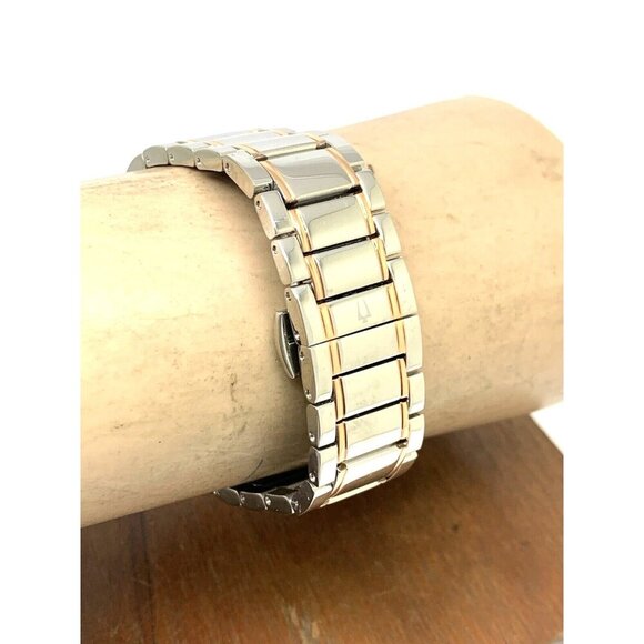 Bulova Women's Watch 98L309 Latin Grammy Edition Gray Dial Rose Gold Silver - Picture 10 of 14